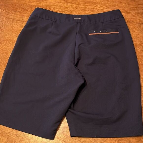 Vintage Tail Dark Navy Bermuda Shorts - Picture 4 of 10